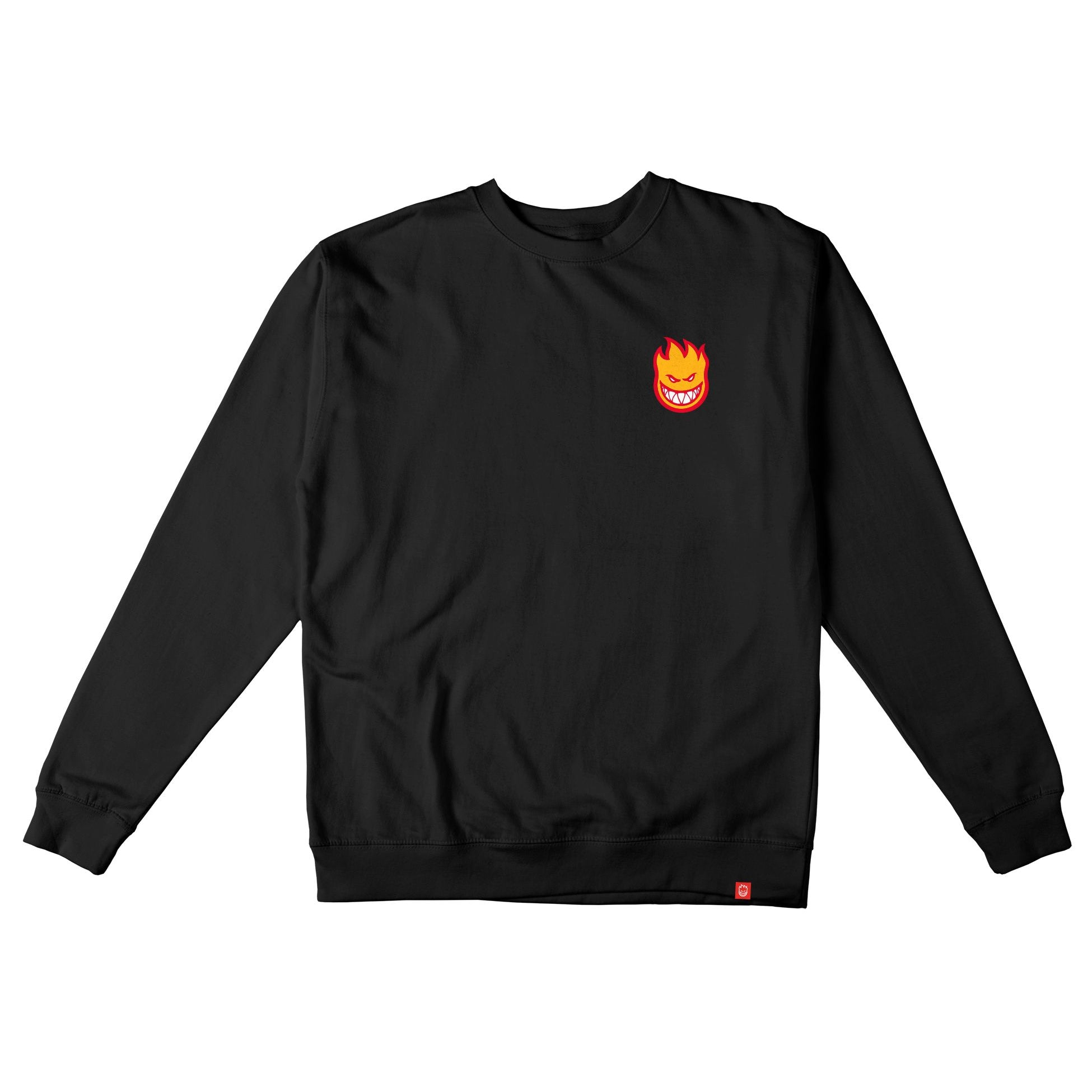 Black lil bighead fill spitfire Crewneck