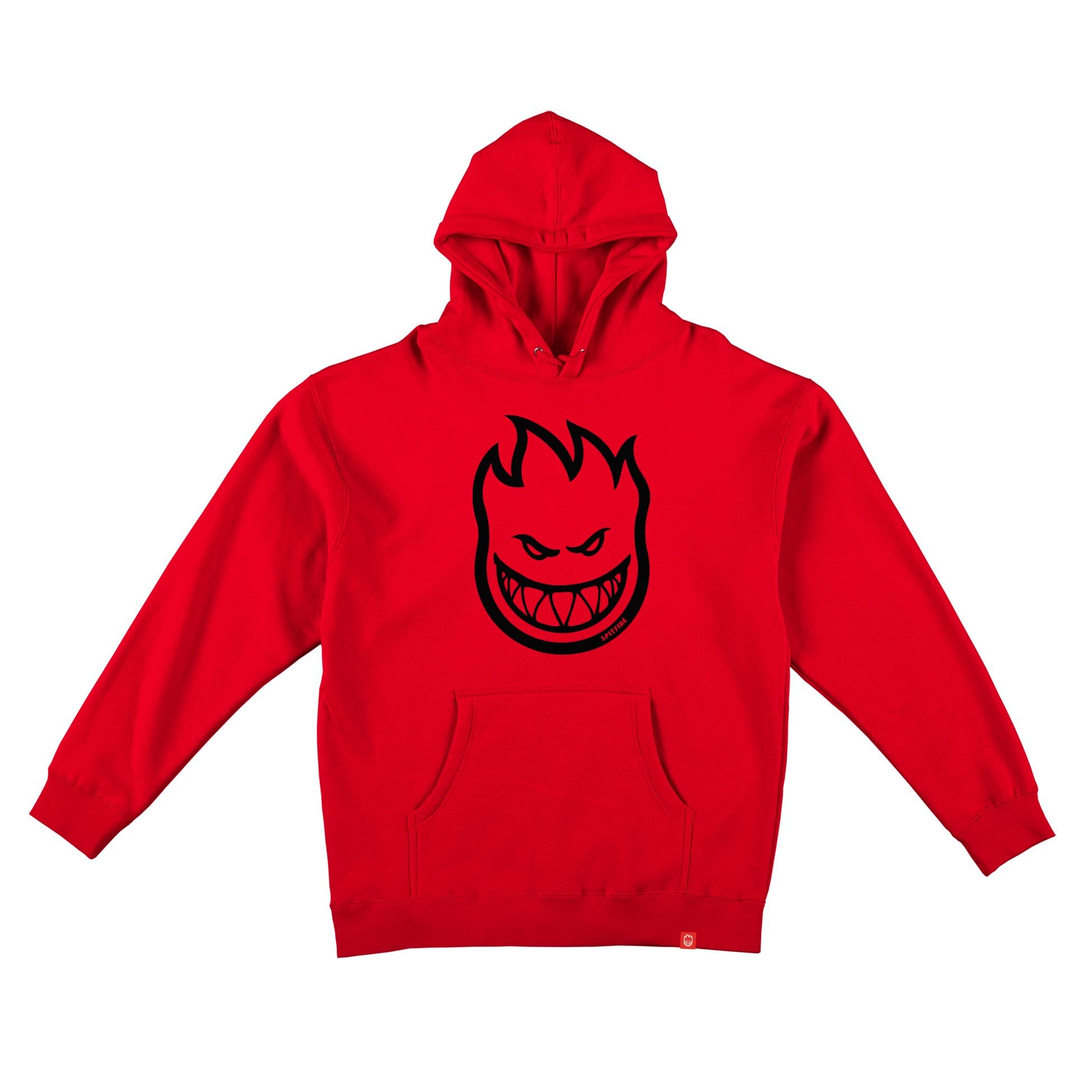 Red Bighead Spitfire Wheels Hoodie