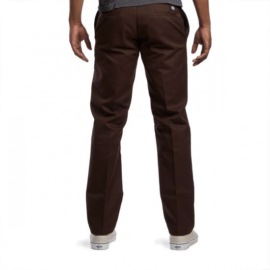 Dickies '67 WP894 Slim Fit Industrial Work Pant - Brown(Chocolate)