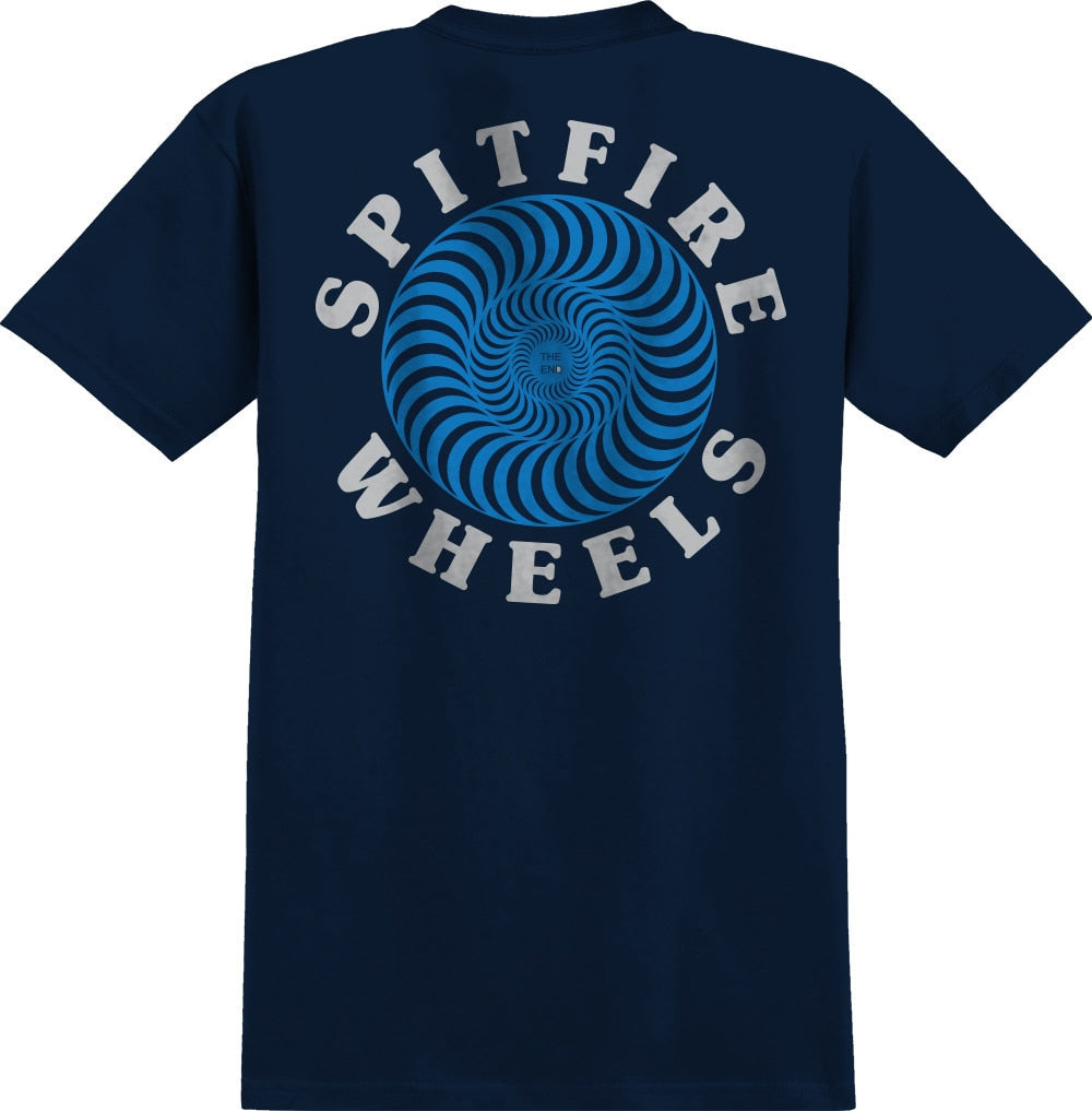 Spitfire OG Classic Tee - Navy/Blue