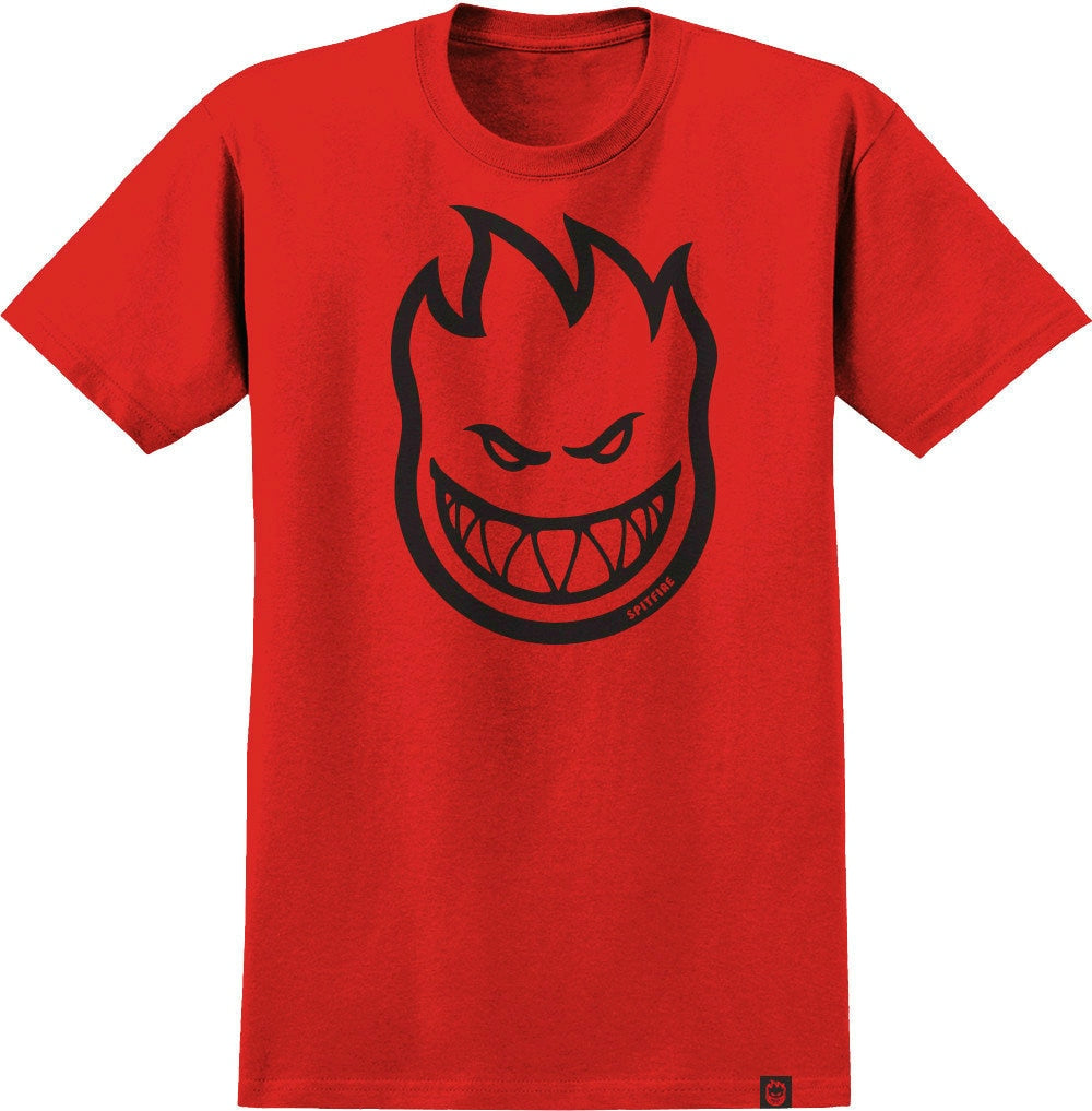 Spitfire Youth Boys Bighead Tee - Red/Black