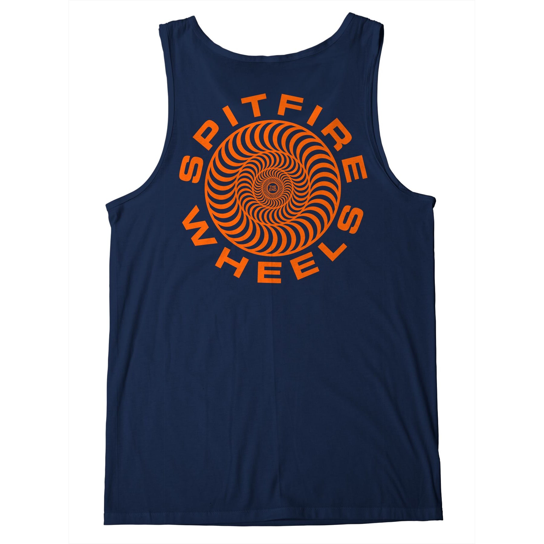 Navy Classic 87' Swirl Spitfire Tank Top Back