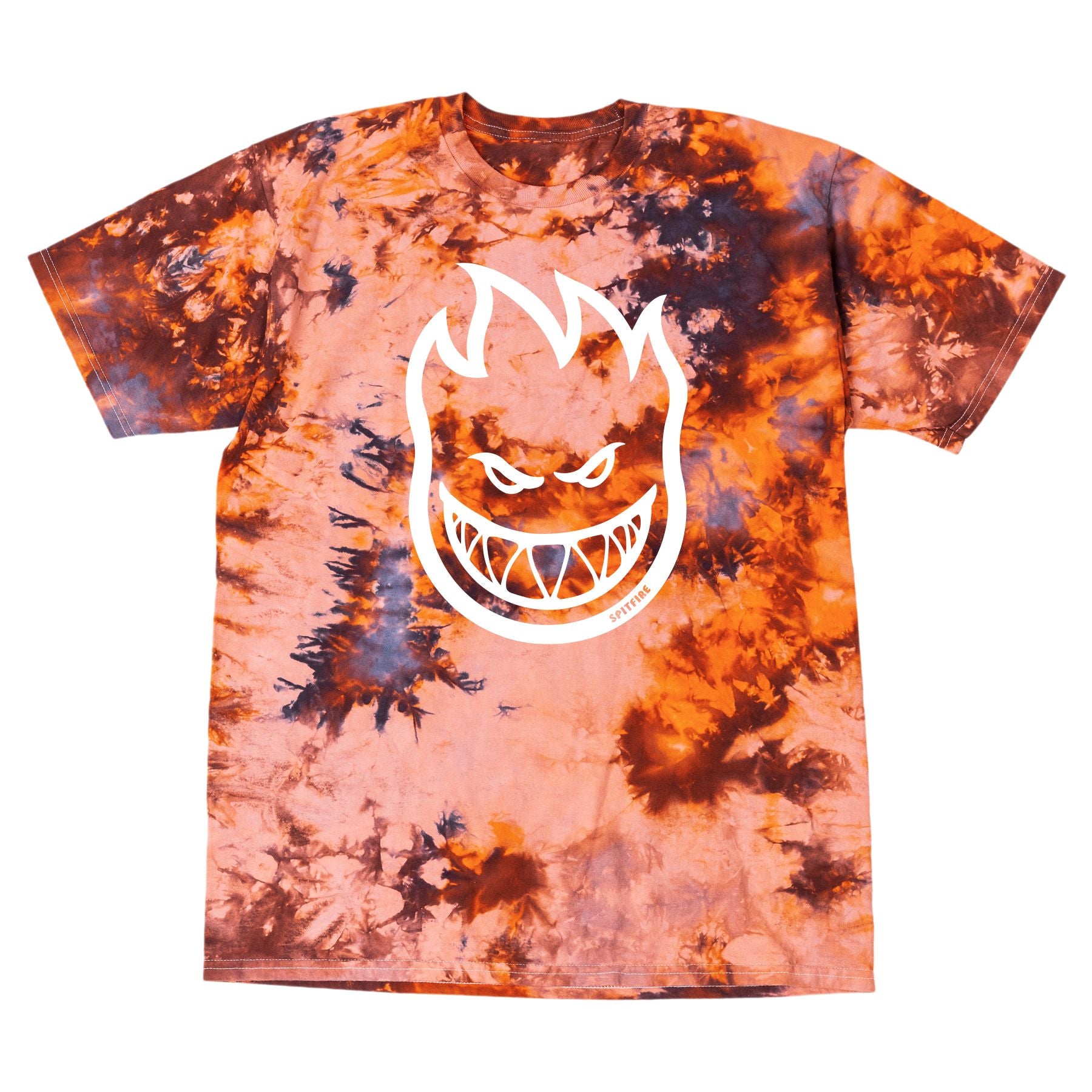 Orange Wash Bighead Spitfire Wheels Tee