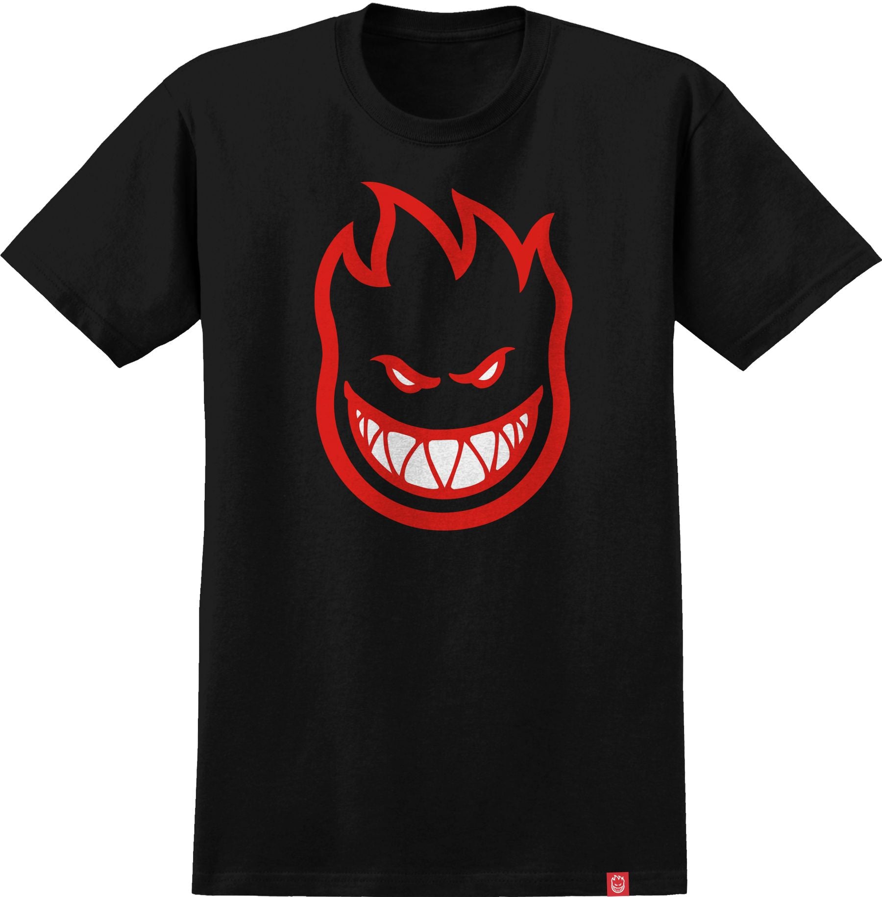 Black/Red Bighead Fill Spitfire T-Shirt