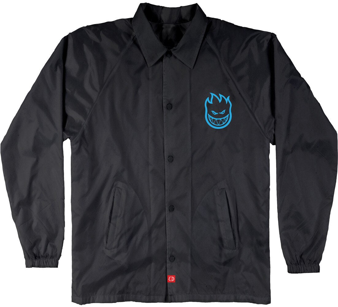 Spitfire Boys Bighead Double Coaches Jacket - Black/Blue