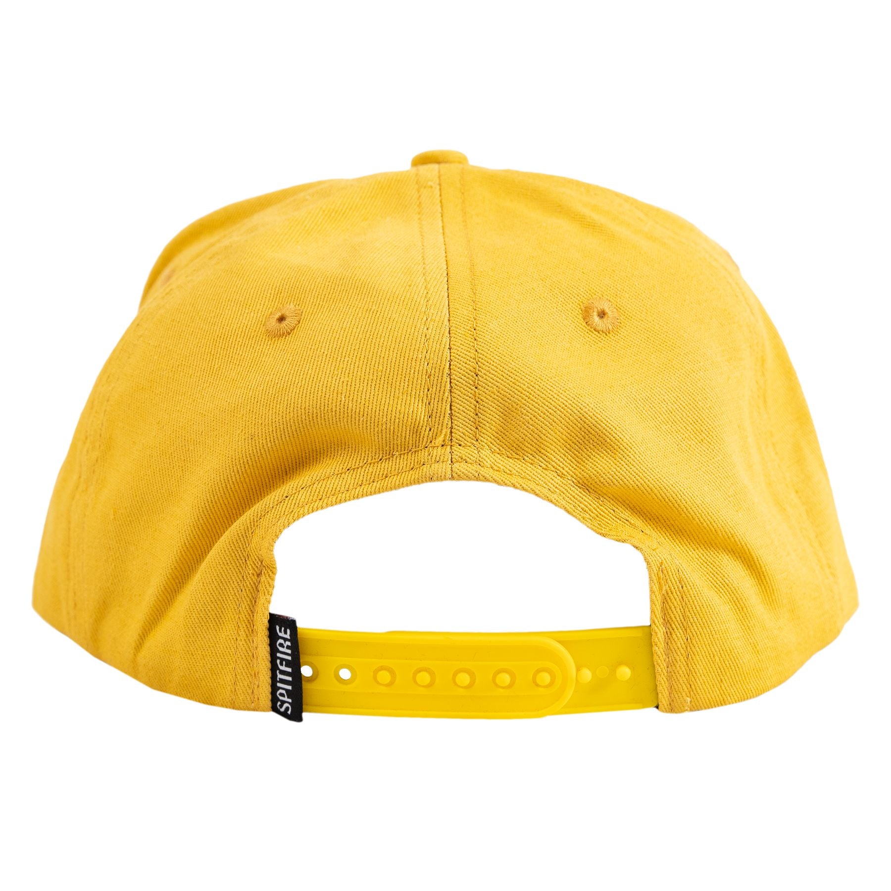 Gold Old E Arch Spitfire Snapback Back