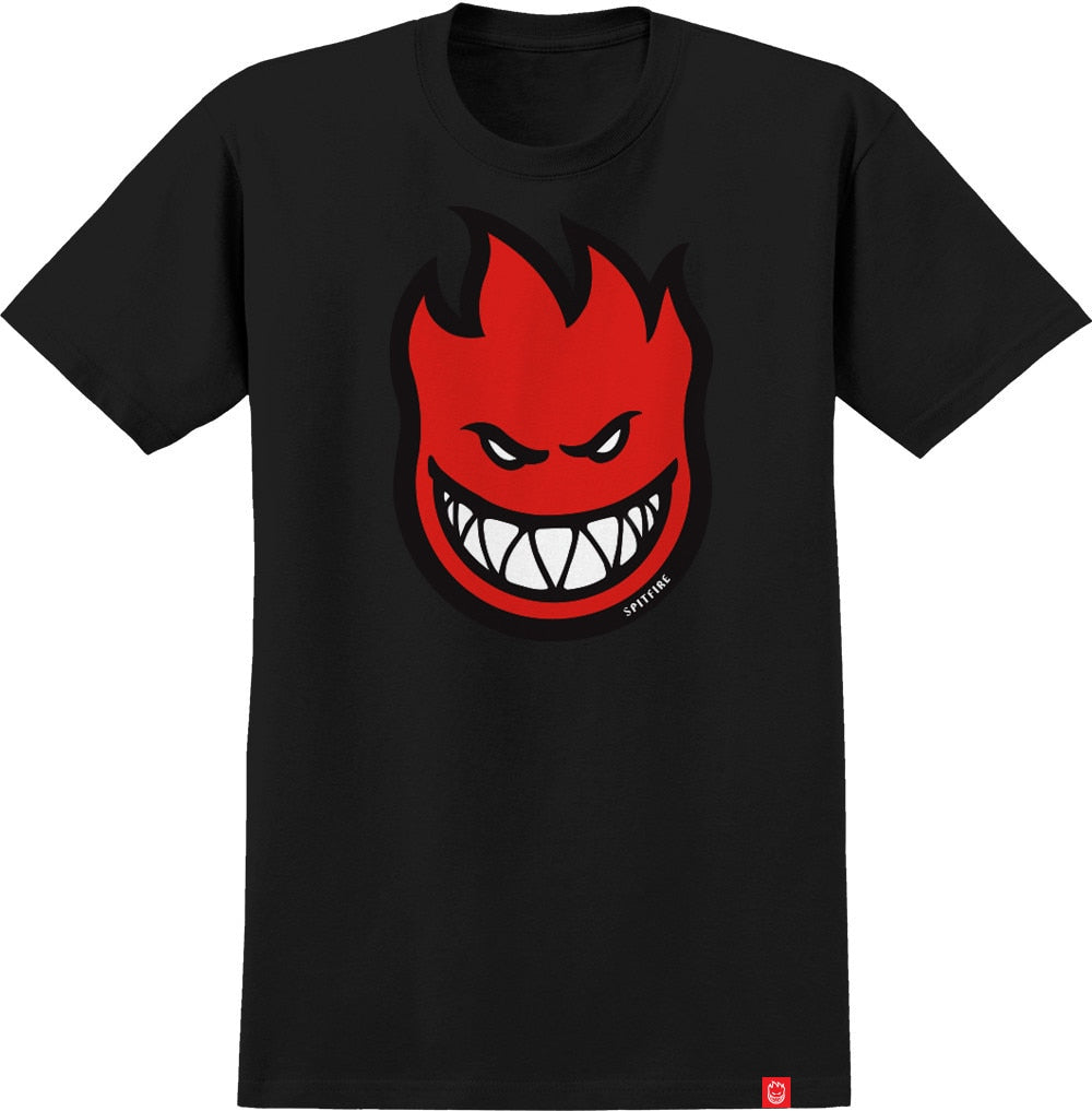 Spitfire Boys Bighead Fill HD Tee - Black/Red