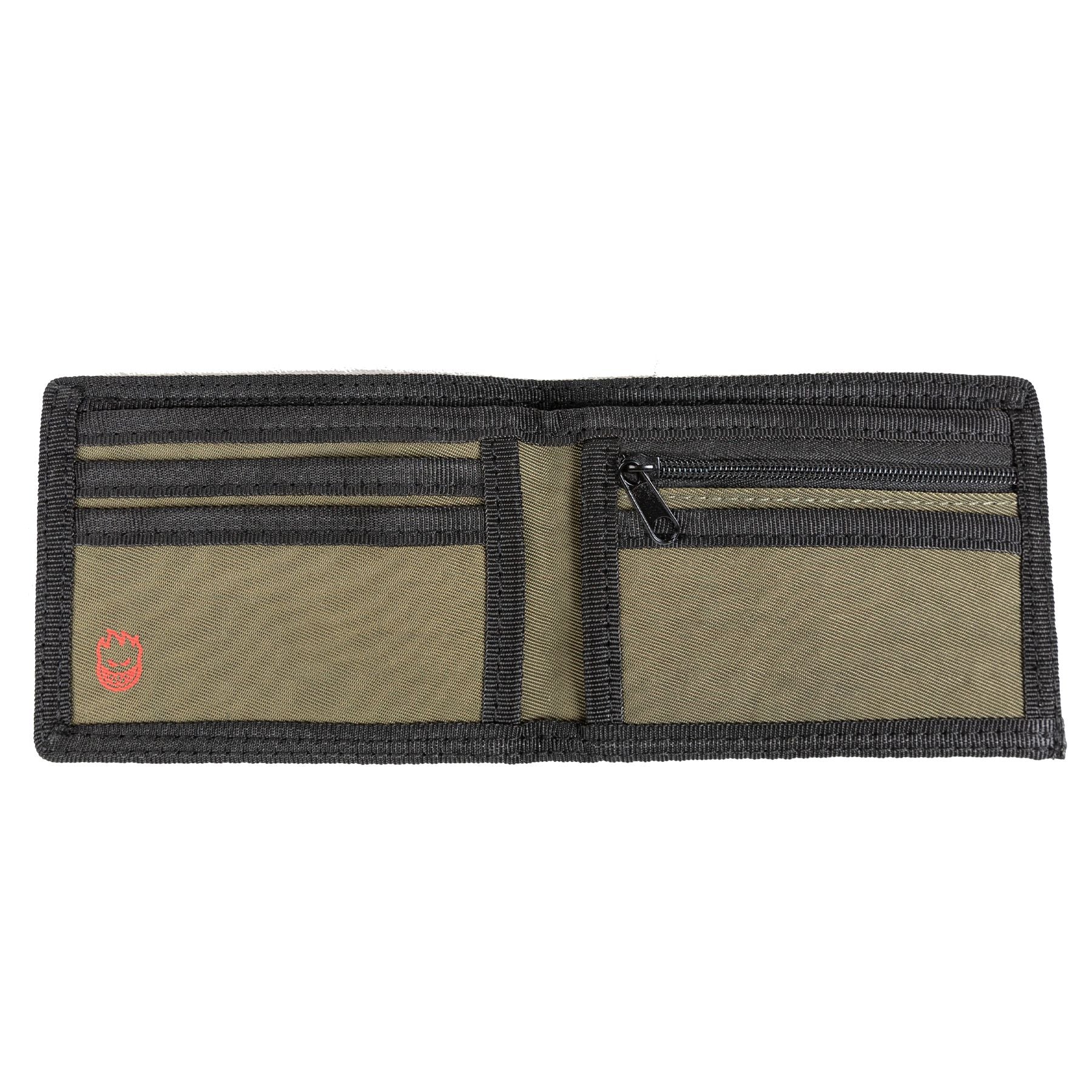 Olive Old English Spitfire Wallet