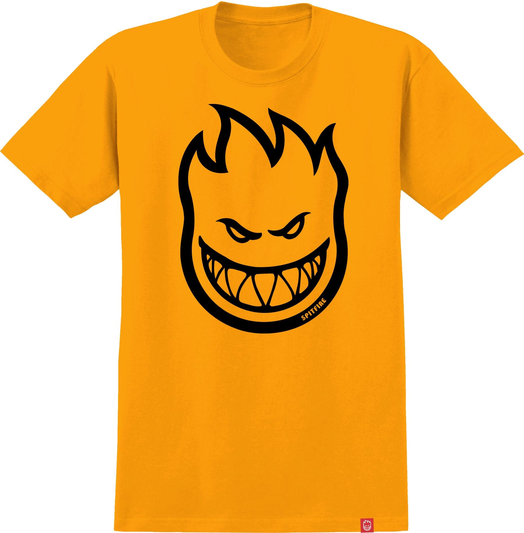 Gold Youth Bighead Spitfire Wheels T-Shirt