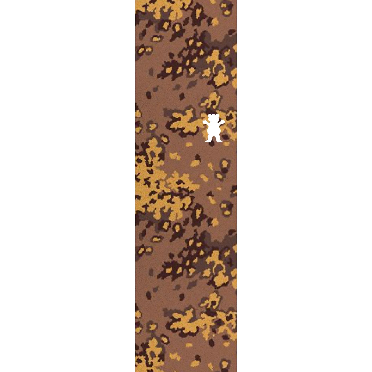 Camo Bear Cut Out Grizzly Skateboard Griptape