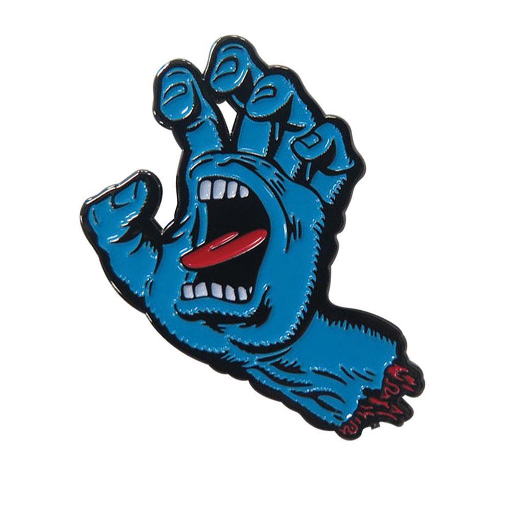 Santa Cruz Screaming Hand Push Back Pin