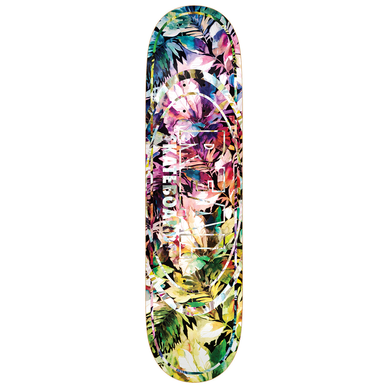 Tropical Dream Oval Real Skateboard Deck