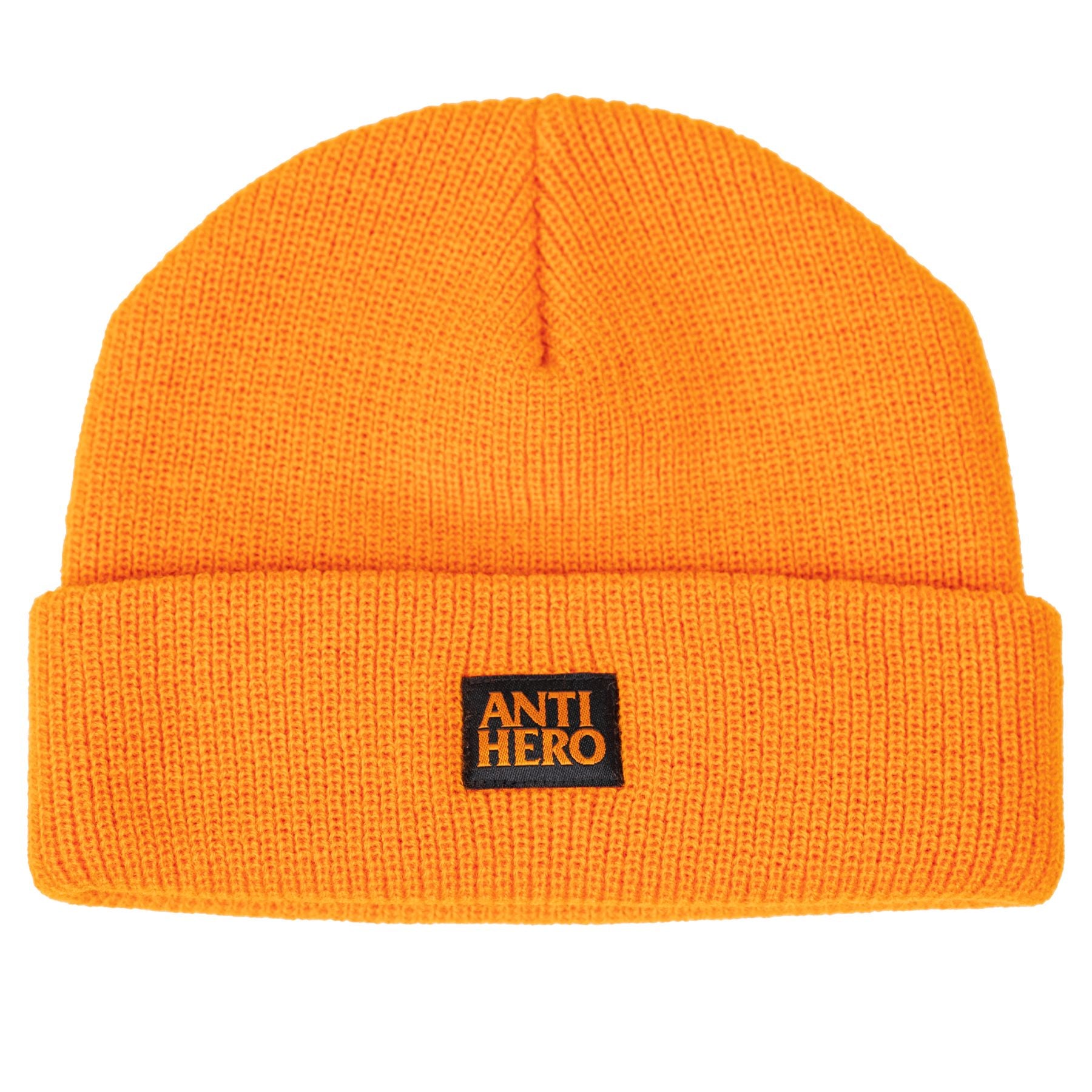 Orange Lil Black Hero Antihero Beanie