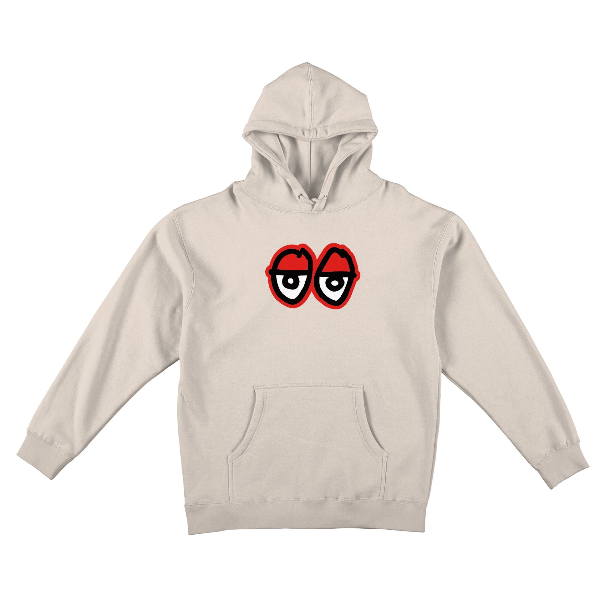 Bone Large Eyes Krooked Skateboards Hoodie