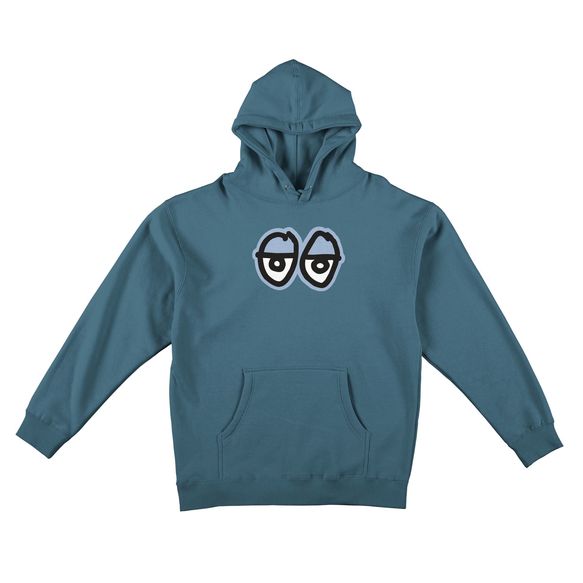 Large Eyes Krooked Skateboard Hoodie