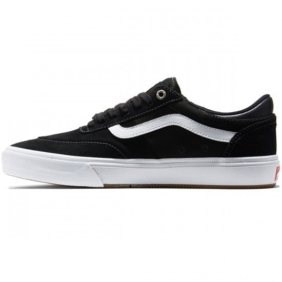 Vans Gilbert Crockett Skateboard Shoe - Black/True White