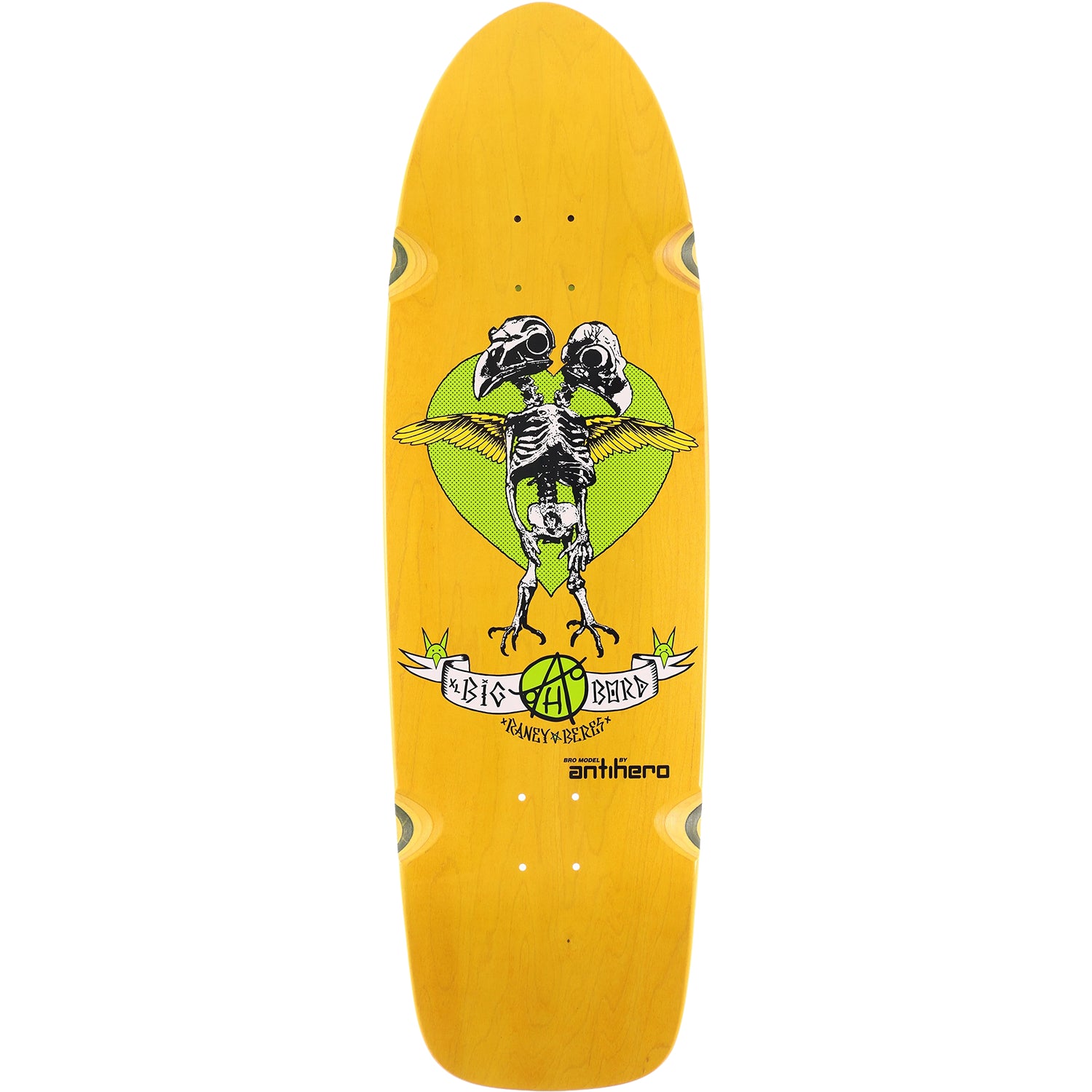 Raney Beres Yellow Big Board Antihero Deck