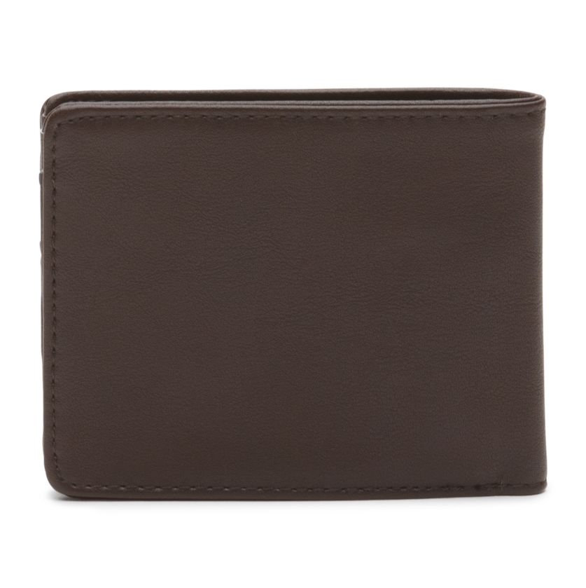 Dark Brown Drop V Vans Bifold Wallet