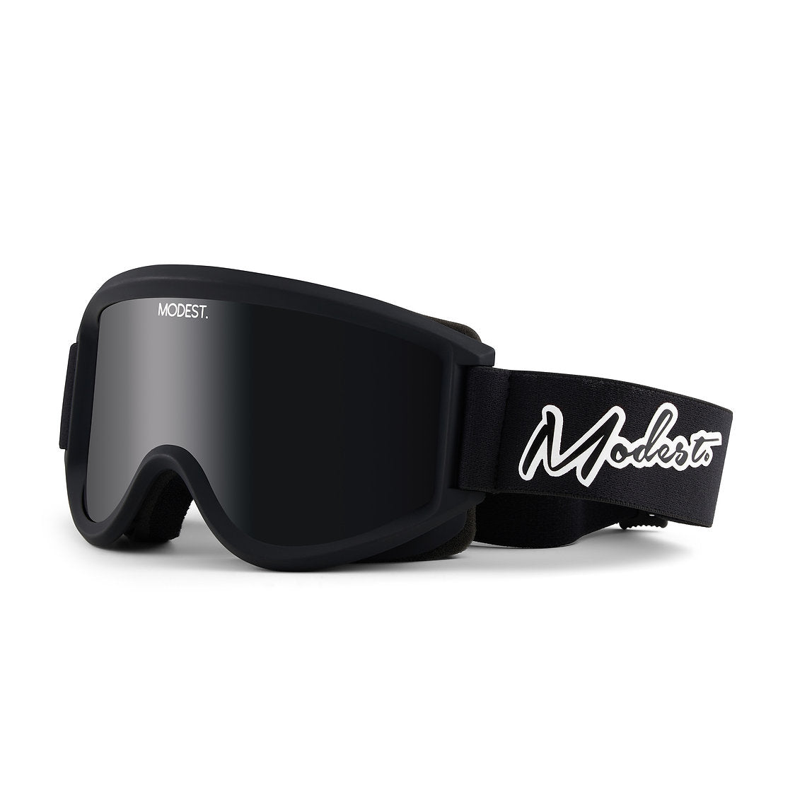 Black 2023 Modest Team Snow Goggles