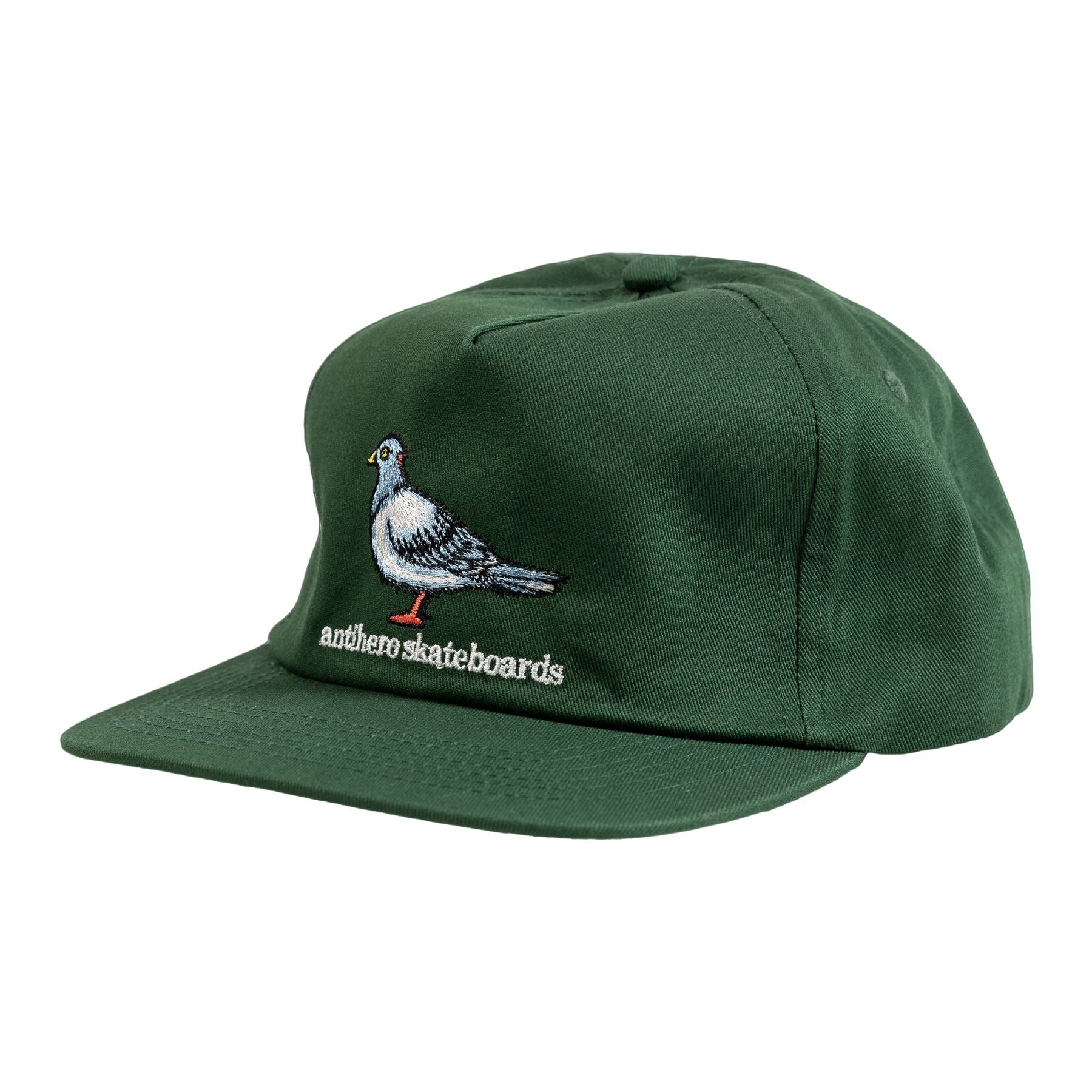 Forest Green Lil Pigeon Antihero Snapback