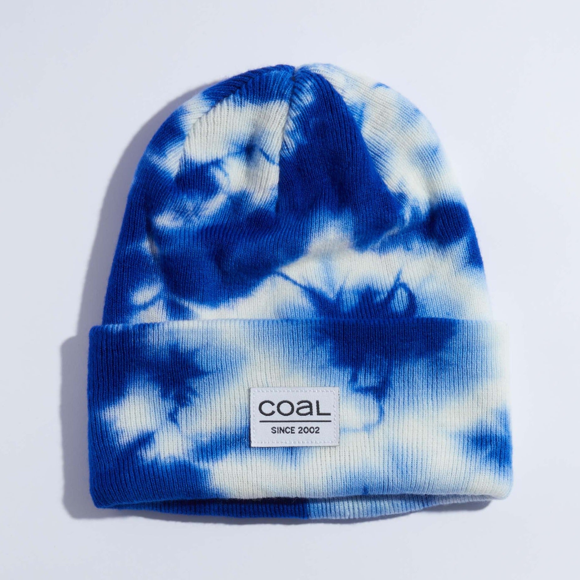 Blue Tie Dye The Standard Coal Beanie