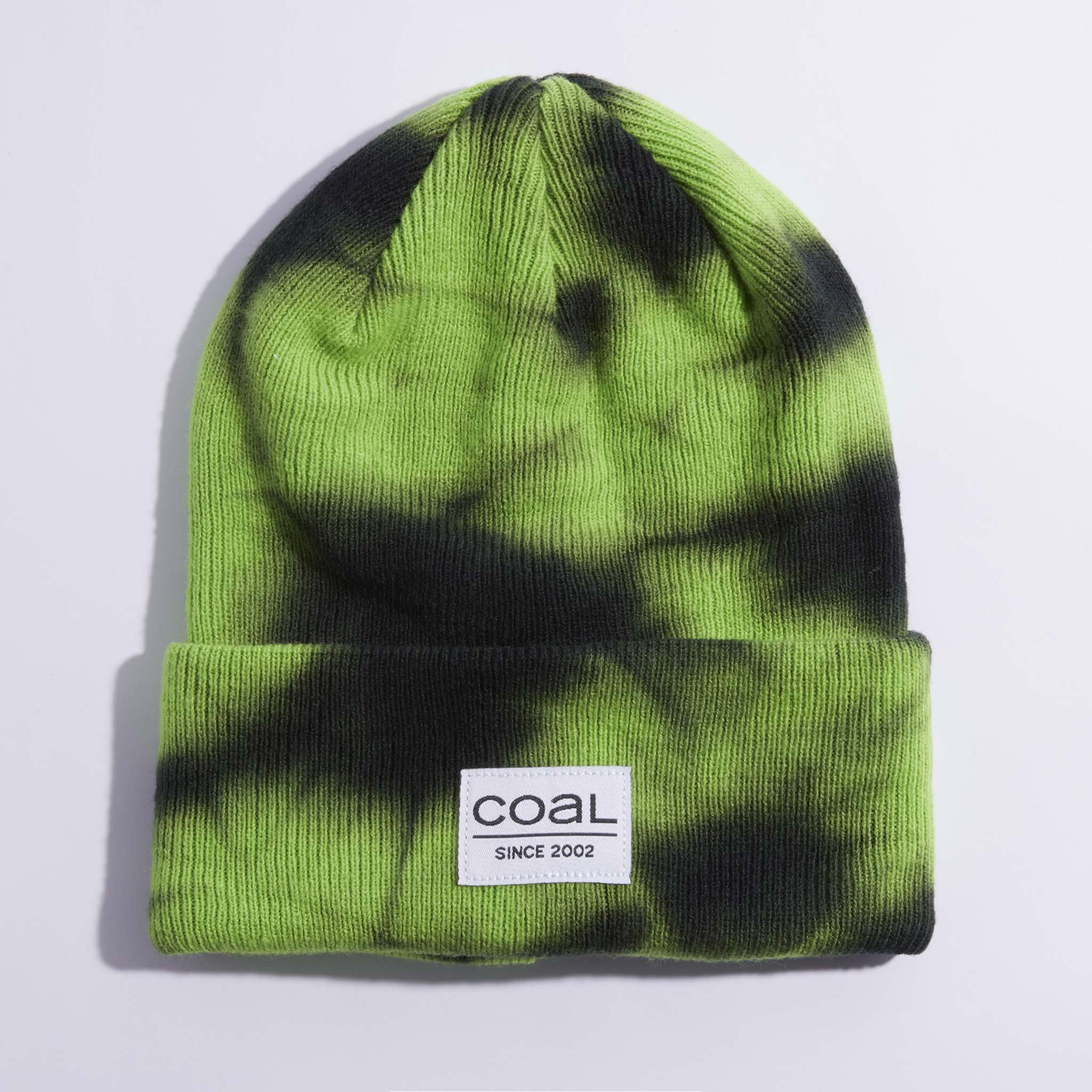 Green Tie Dye The Standard Coal Beanie