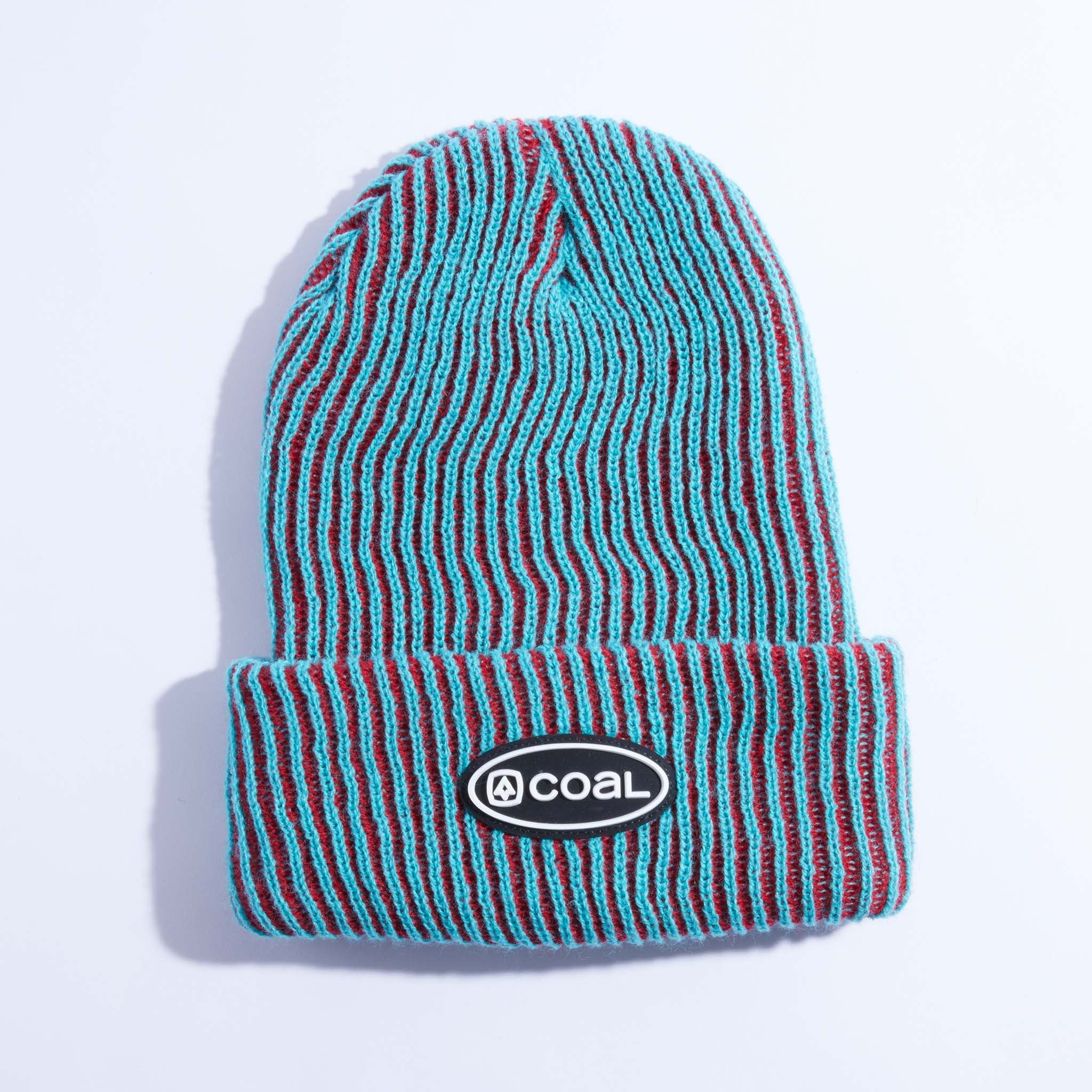 Mint Tall Knit Benny Coal Beanie