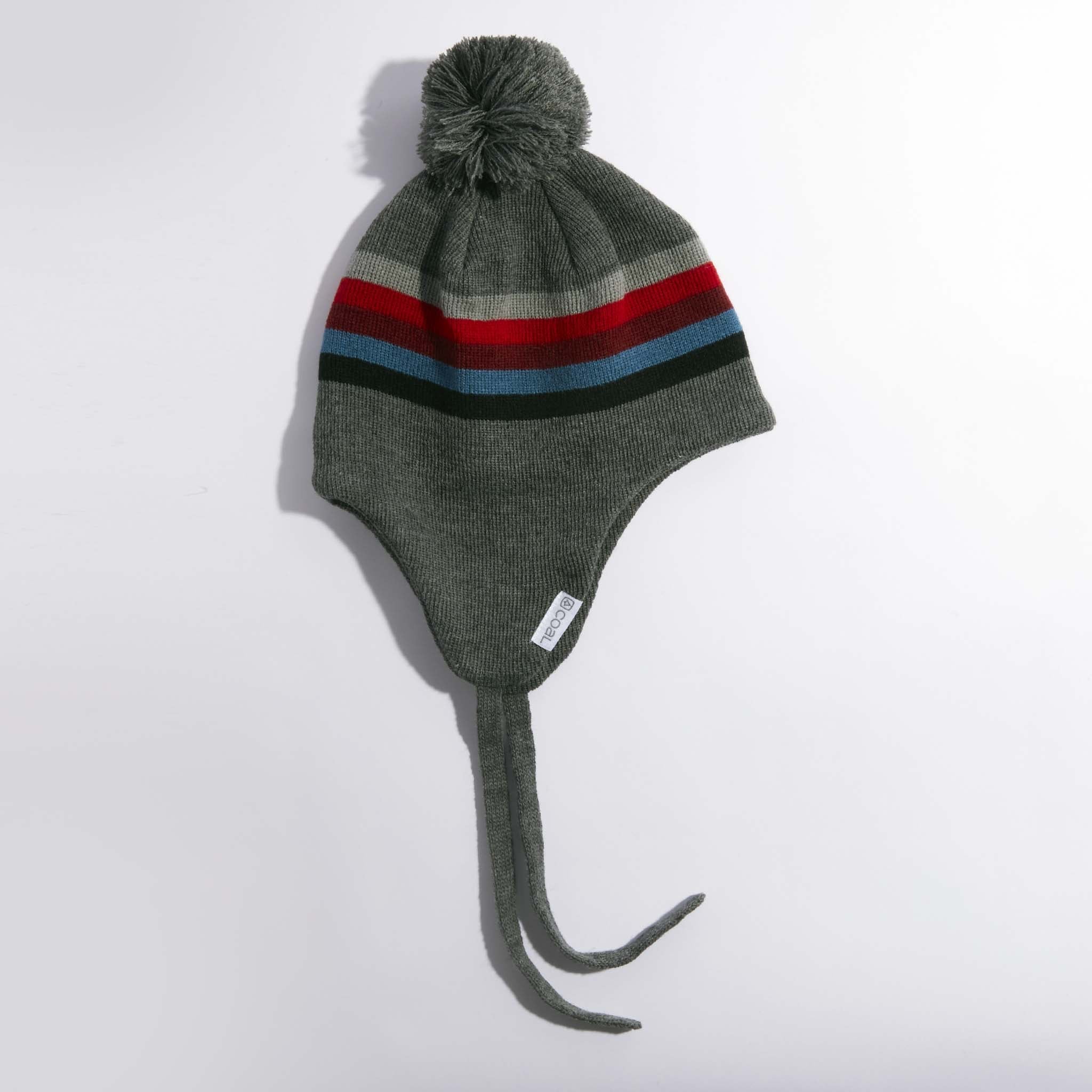 The Bert Charcoal Coal Pom Beanie