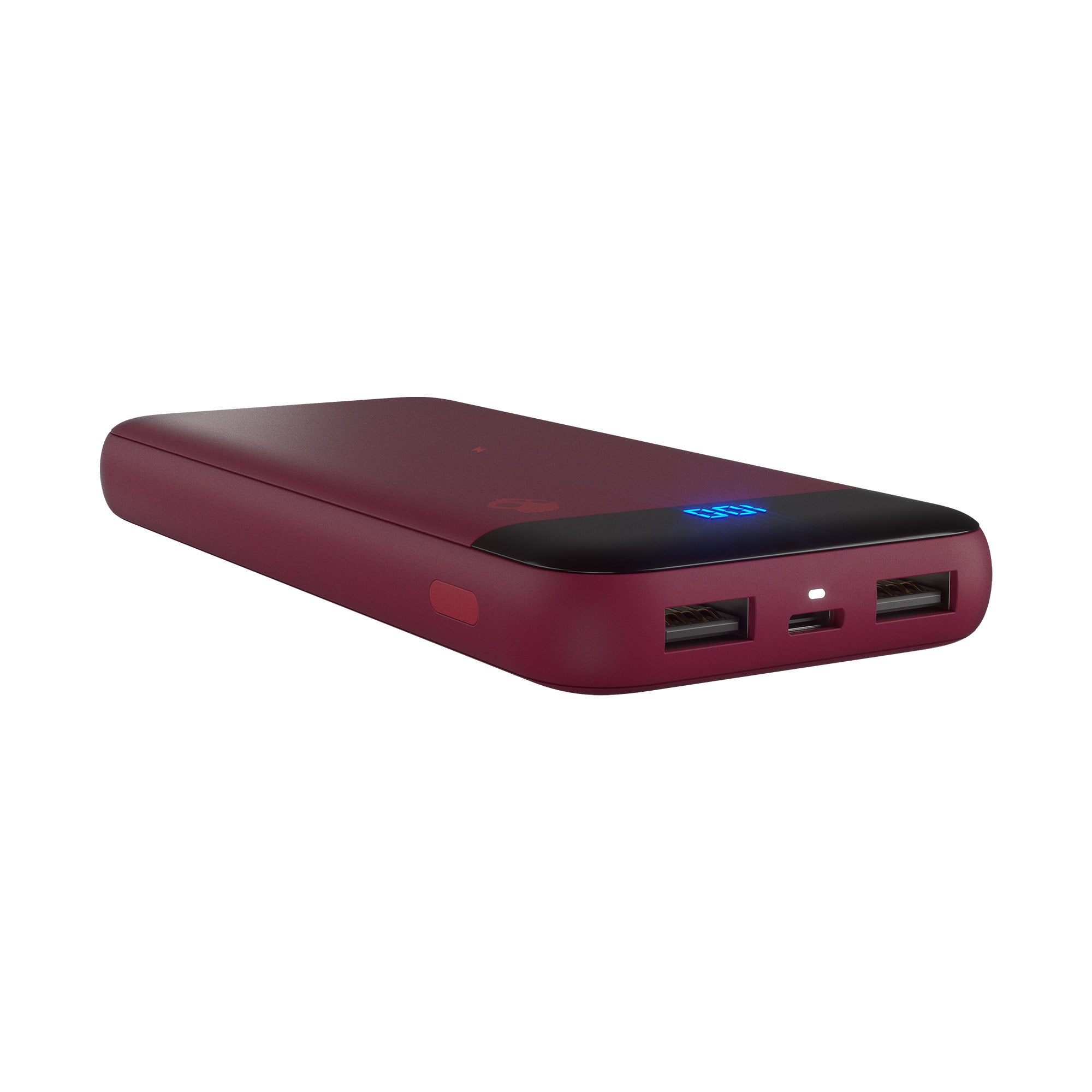 Deep Red Stash Fuel Portable Skullcandy Charging Block