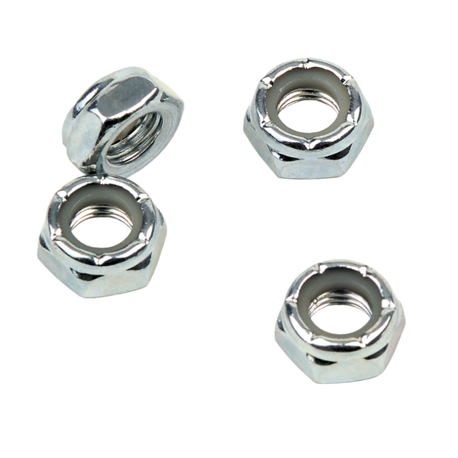 Silver replacement Skateboard Kingpin Truck nut