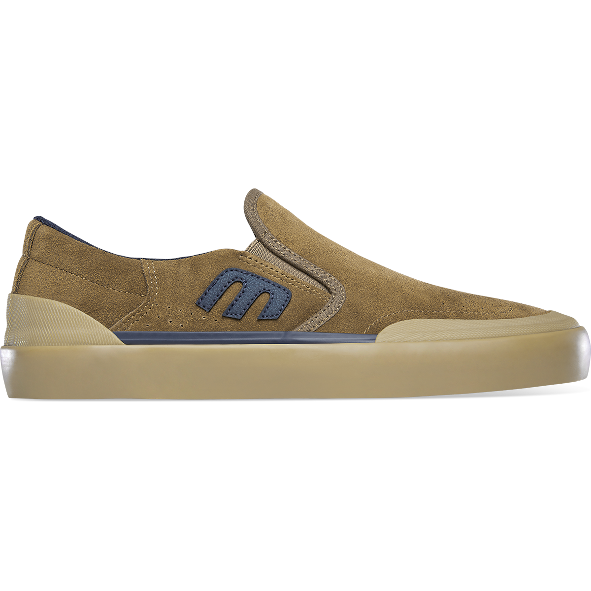 Brown Marana XLT Etnies Slip On Skateboarding Shoe