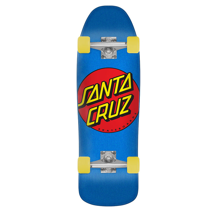 Classic Dot 80's Cruiser Santa Cruz Skateboard