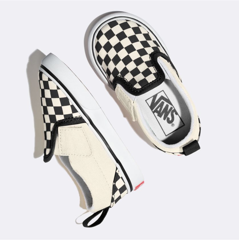 Checkerboard Toddler Slip-On Vans Shoes