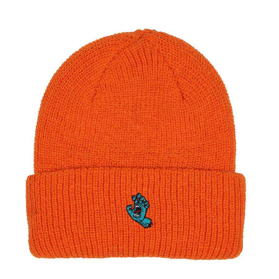 Orange Screaming Hand Santa Cruz Beanie