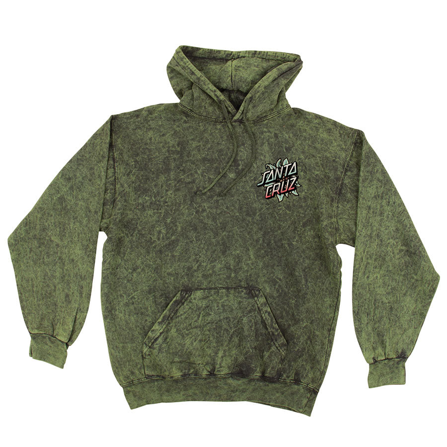 Mineral Dark Green Tomb Dot Santa Cruz Hoodie