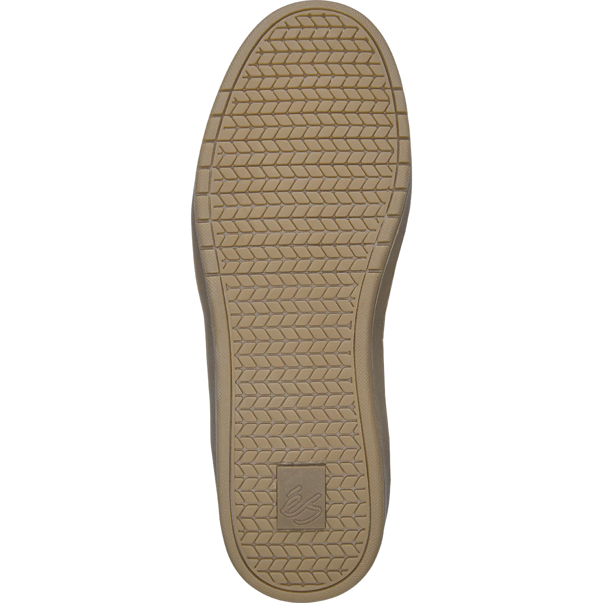 Brown/Gum eS Accel Slim Skateboarding Shoe Bottom