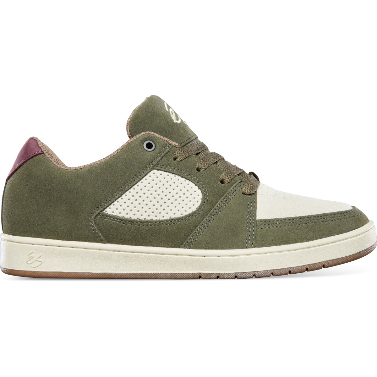 Olive/Tan Accel Slim eS Skateboarding Shoe