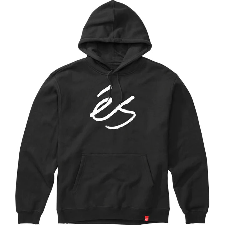 Black Script eS Skateboarding Pullover Hoodie