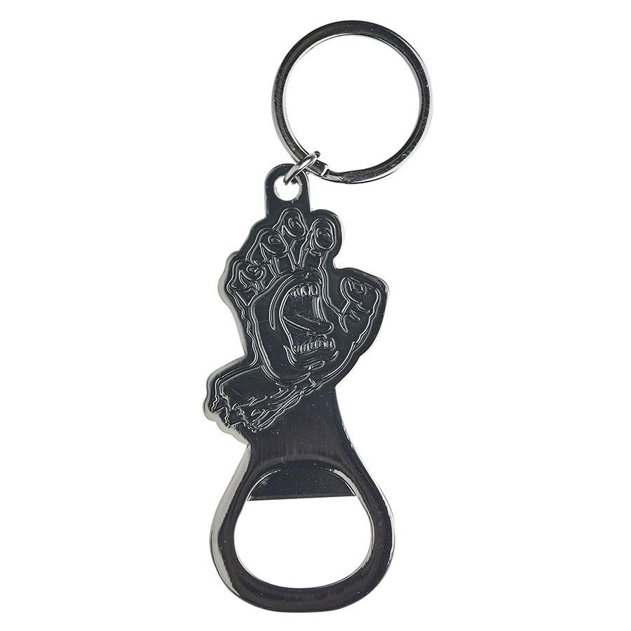 Screaming Hand Santa Cruz Bottle Opener Key Chain