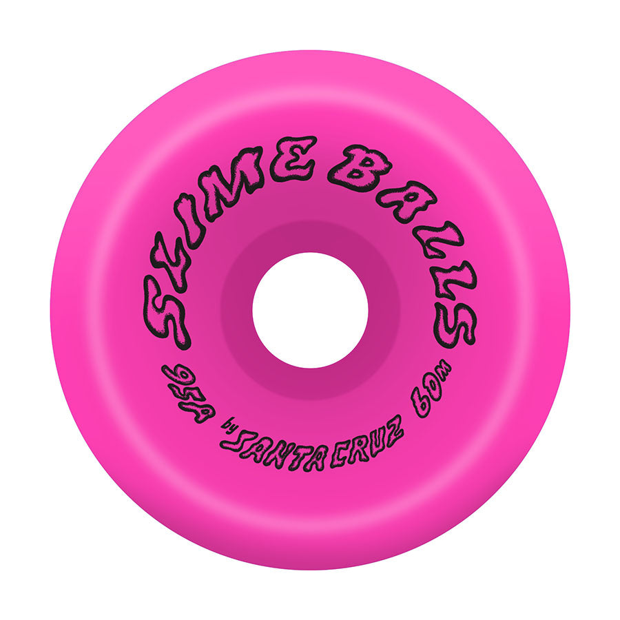 Neon Pink 95a Scudwads Slime Balls Vomits Skateboard Wheels