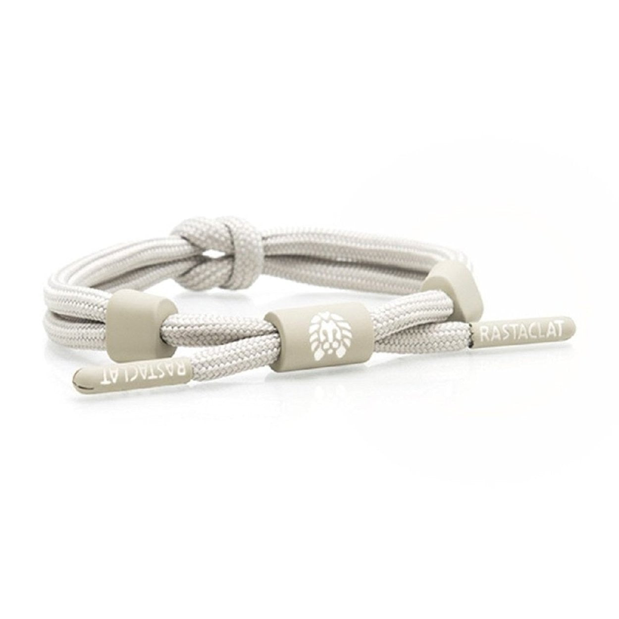 Rastaclat Knotaclat Khaki Natural Shoelace Bracelet