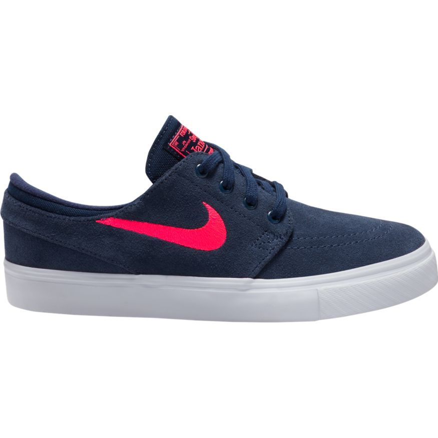 Big Kids Midnight Navy Nike SB Janoski Skateboard Shoes