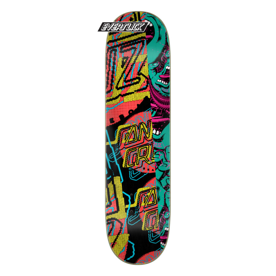 No Pattern Dot Santa Cruz Everslick Skateboard Deck