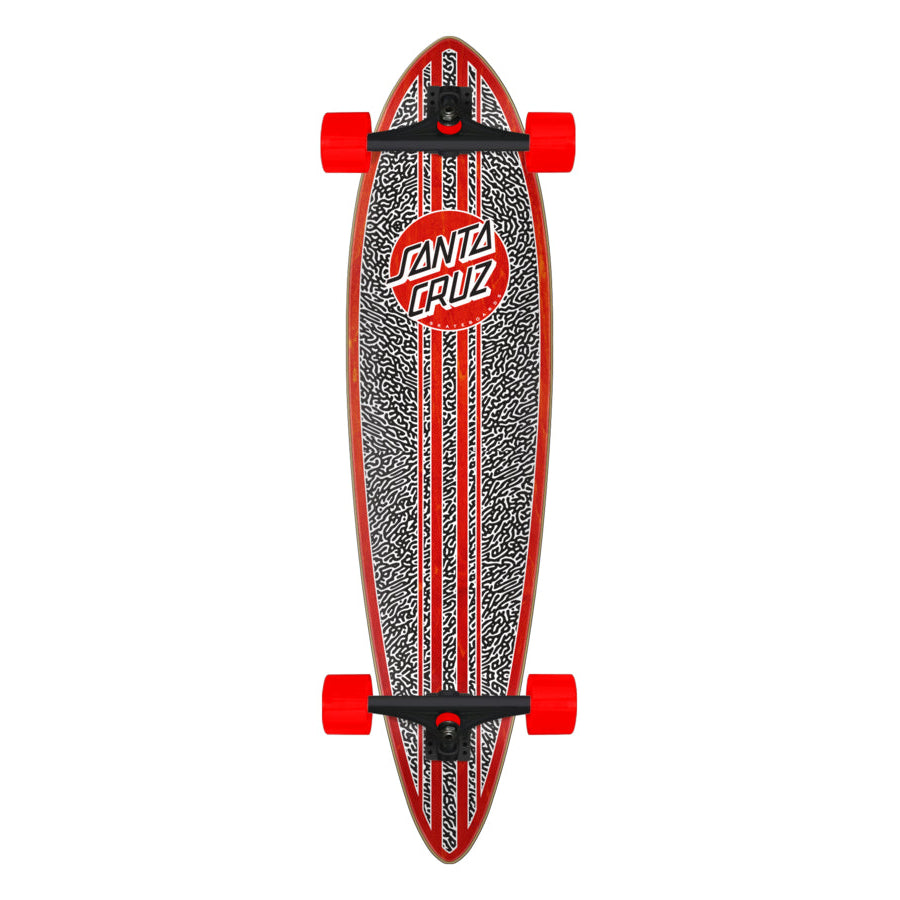 Santa Cruz Amoeba Dot 9.58"x39" Cruiser Complete