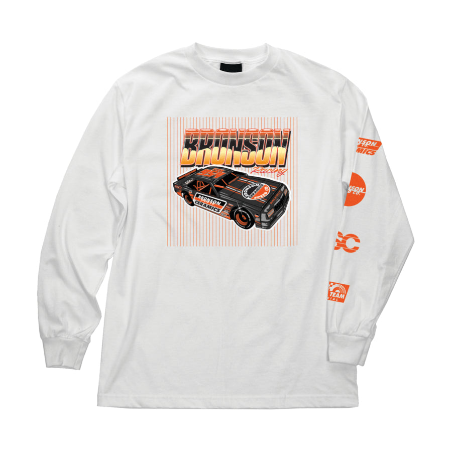 White Ceramics Bronson Speed Co Long Sleeve T-shirt