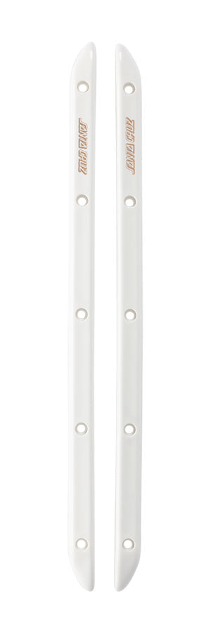 White HSR Slimeline Santa Cruz Board Rails