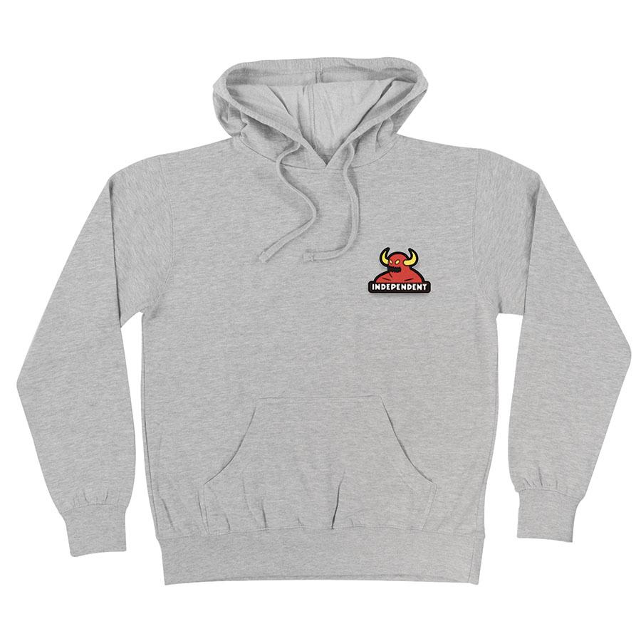 Grey Heather Toy Machine Mash Up Independent Trucks Hoodie