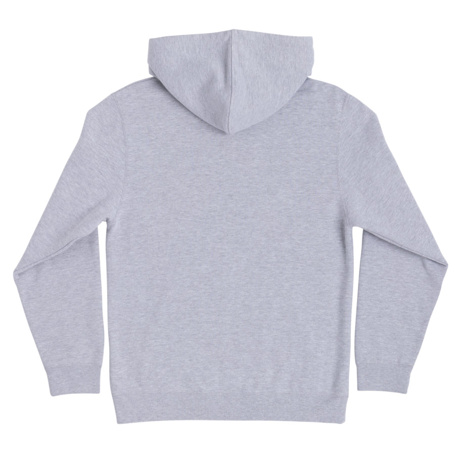 Grey Heather Spanning Independent Trucks Hoodie Back