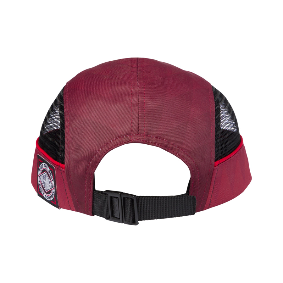 Red BTG Shear Camp Low Profile Independent Hat Back