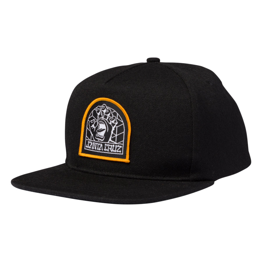 Black Forge Hand Santa Cruz Snapback Hat